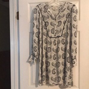 Loft outlet size small long sleeve dress